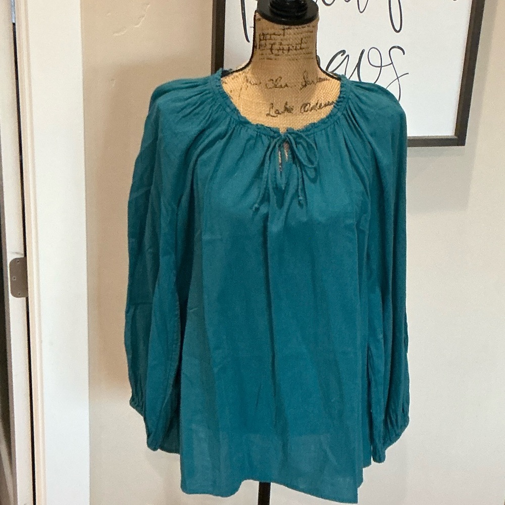 Old Navy Deep Teal Blouse